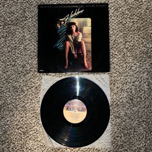Flashdance soundtrack vinyl record